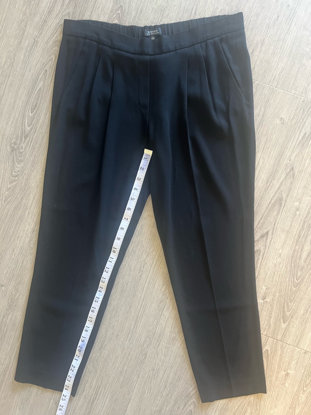 Babaton Black Women's Tailored Elastic-Waist Trousers | Workwear - Picture 6 of 8